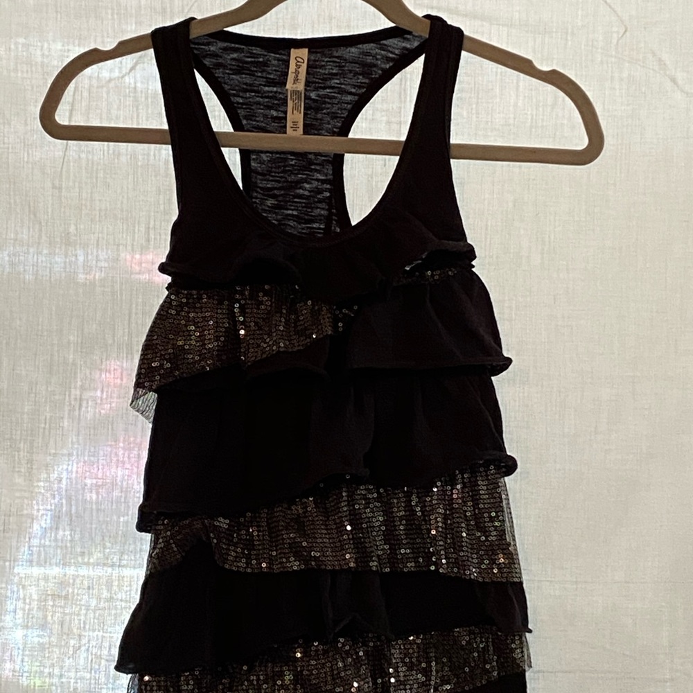 ruffled tank